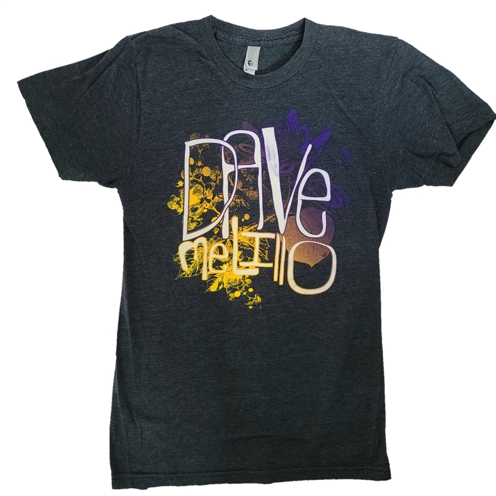 Dave Melillo Signed Solo Concert T-Shirt Merch